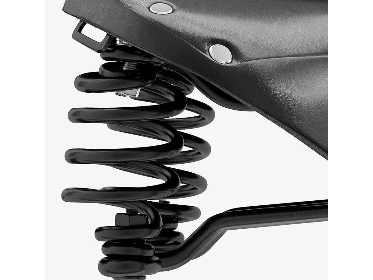 Brooks Flyer 皮革座墊 黑色