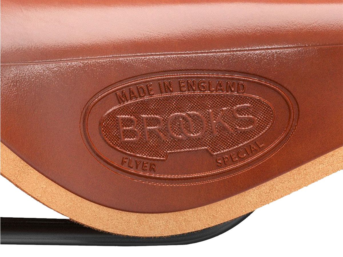 Brooks Flyer Special 皮革座墊 蜂蜜色