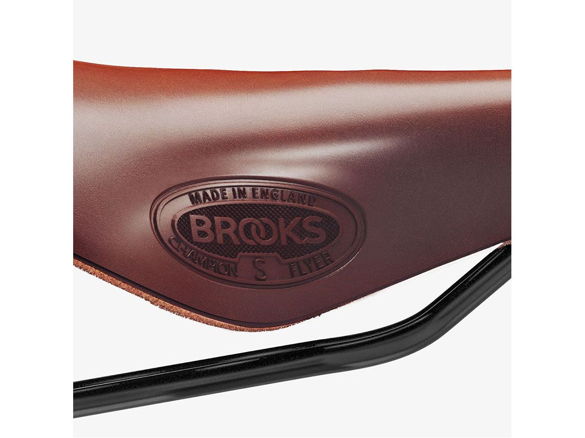 Brooks Flyer Short 皮革座墊 褐色