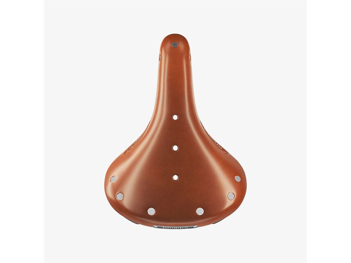 Brooks Flyer Short 皮革座墊 蜂蜜色