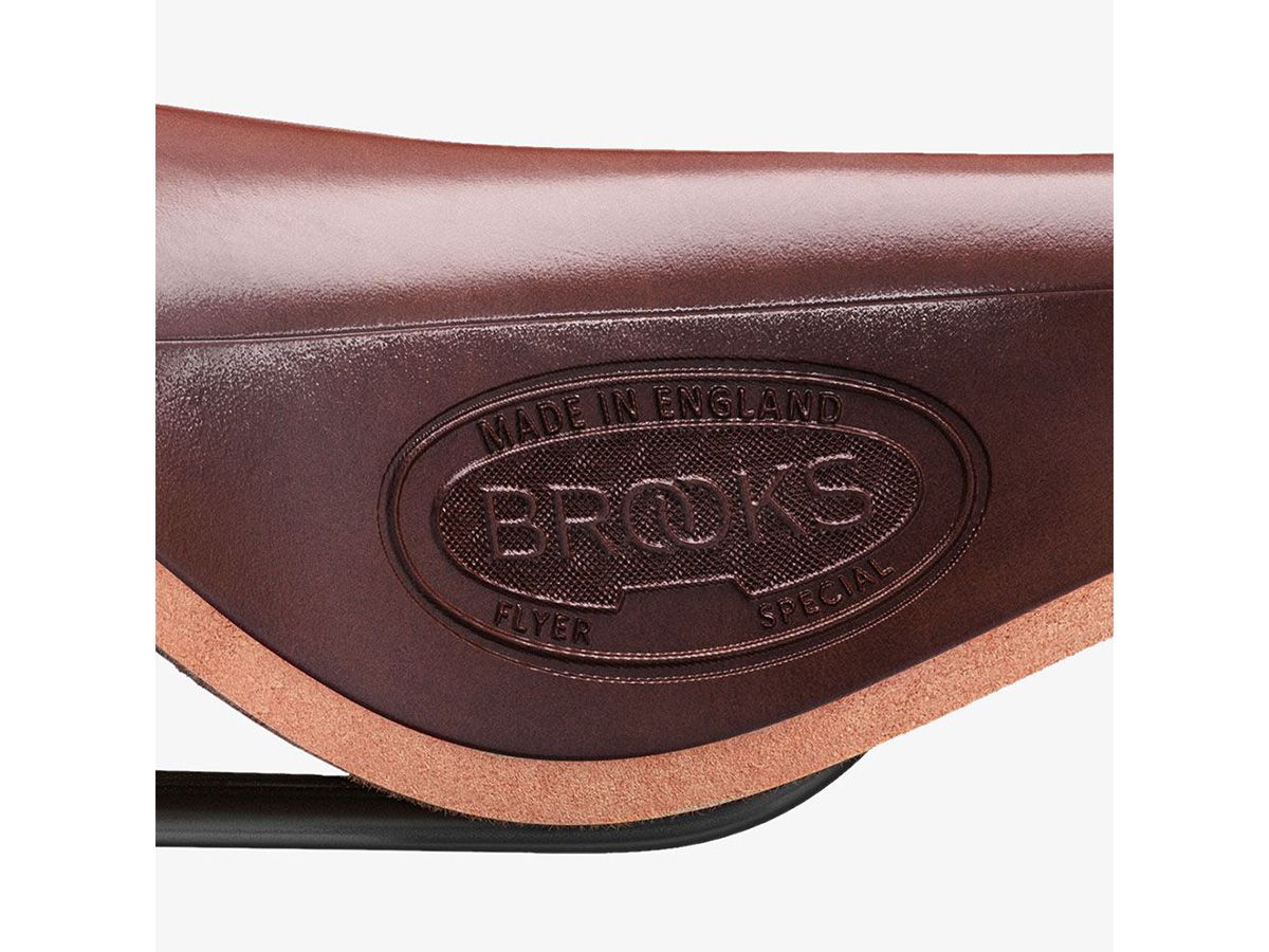 Brooks Flyer Special 皮革座墊 褐色