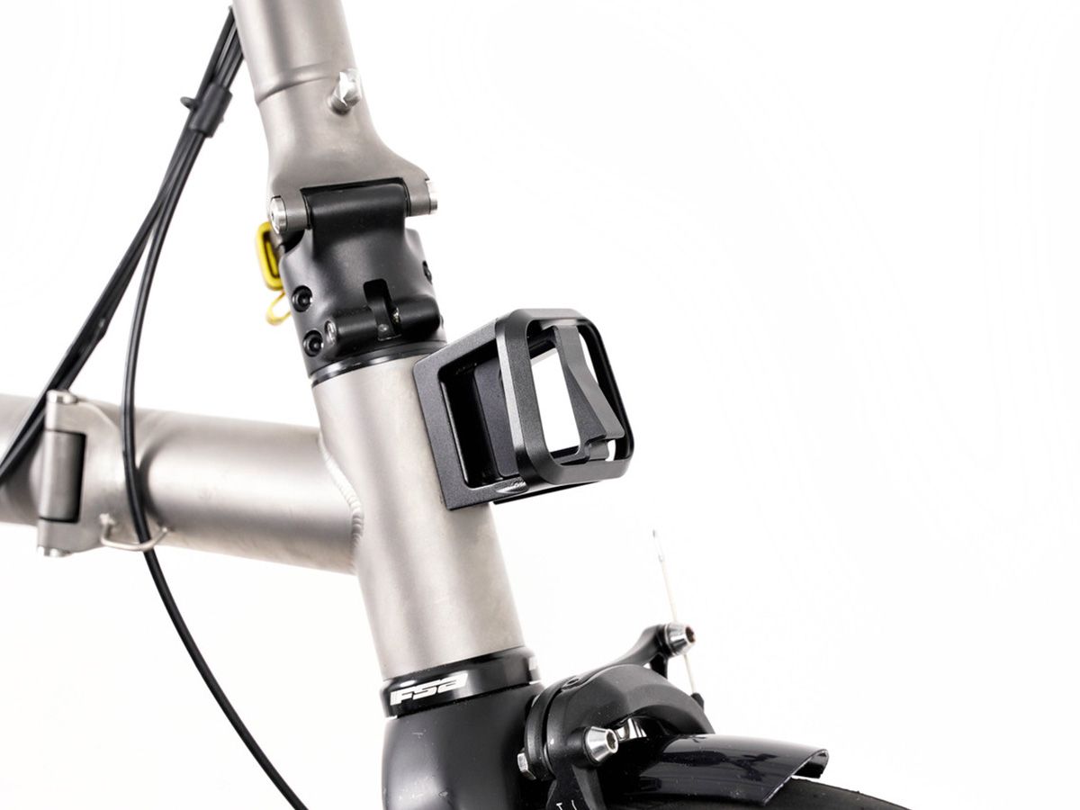 Brompton 鋁合金豬鼻子 黑色
