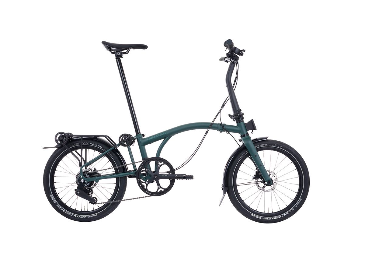 Brompton G Line - 森林綠 - 8速/附前後燈/後貨架/土除/工具包 L