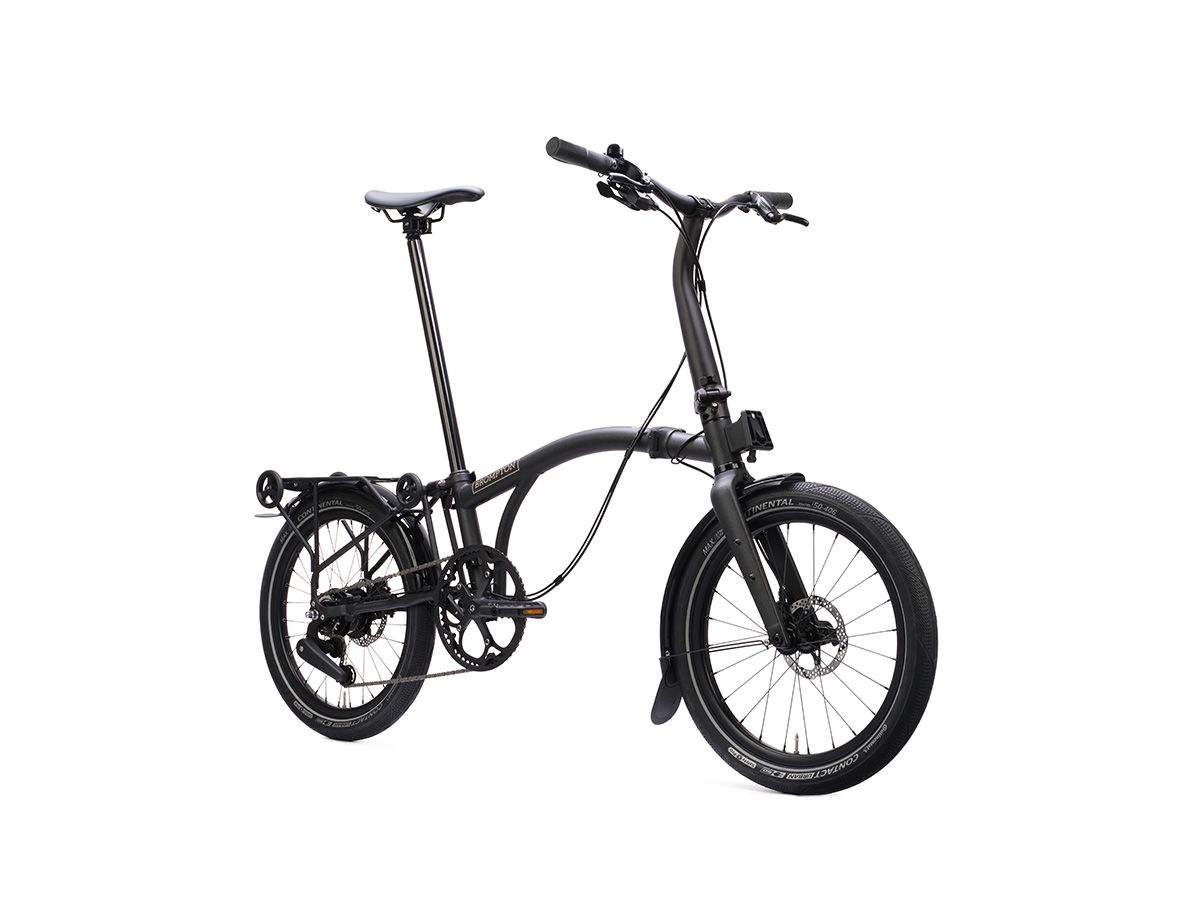 Brompton G Line - 太空黑 - 8速/附前後燈/後貨架/土除/工具包 M