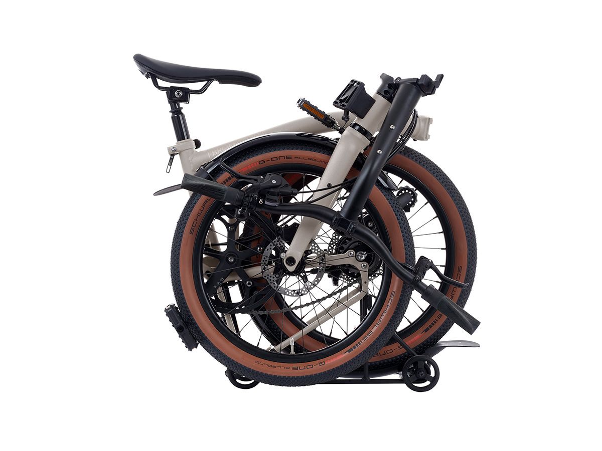 Brompton G Line - 沙塵白 - 8速/附前後燈/後貨架/土除/工具包 M