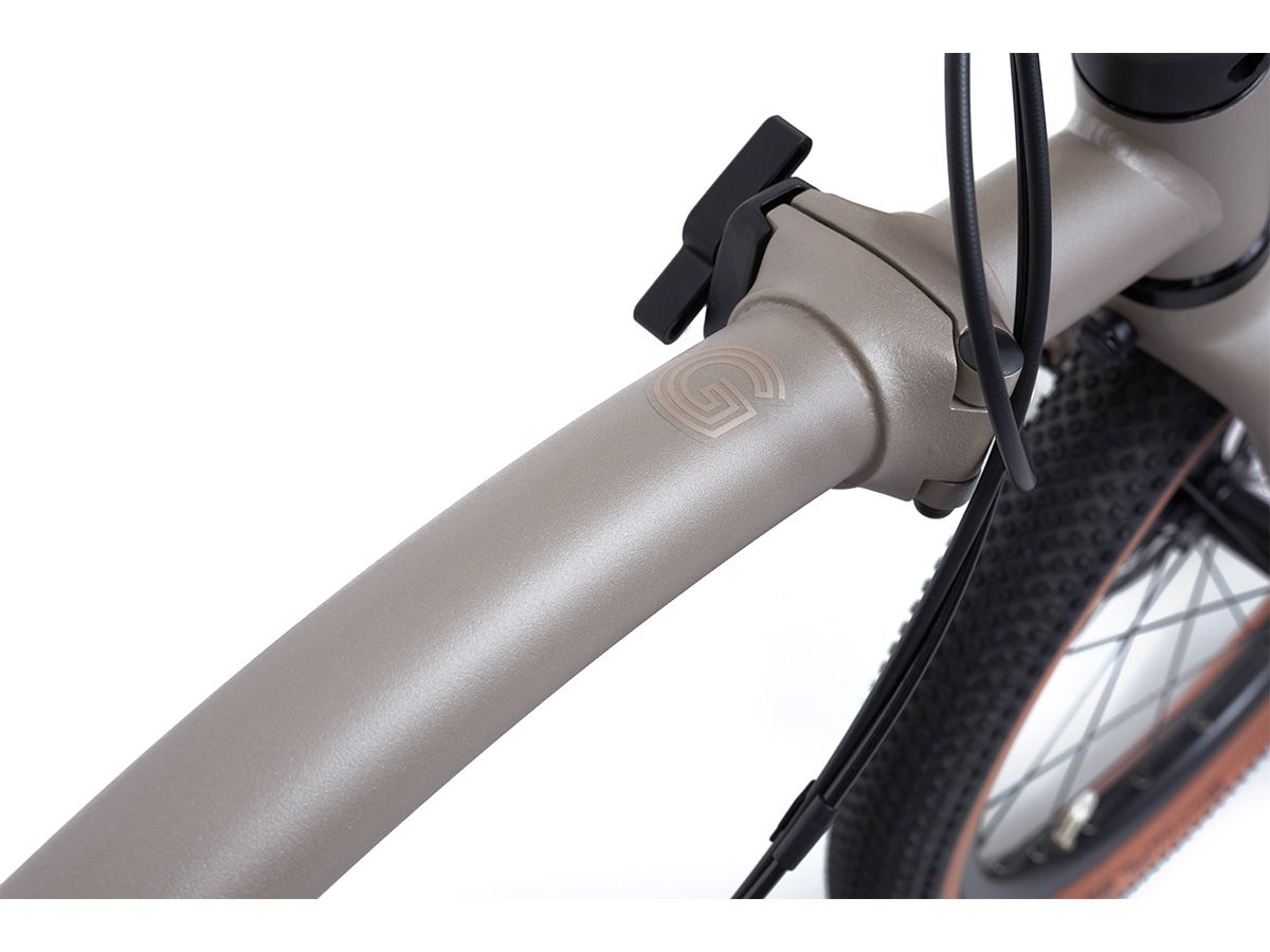 Brompton G Line - 沙塵白 - 8速/附前後燈/後貨架/土除/工具包 M