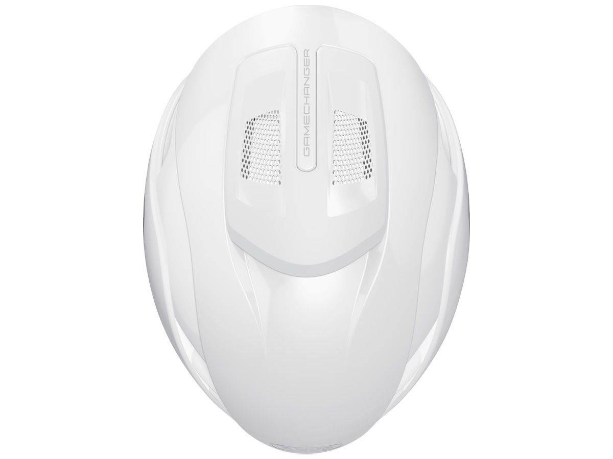 ABUS GAMECHANGER 2.0 空力安全帽 PURE 素白 L
