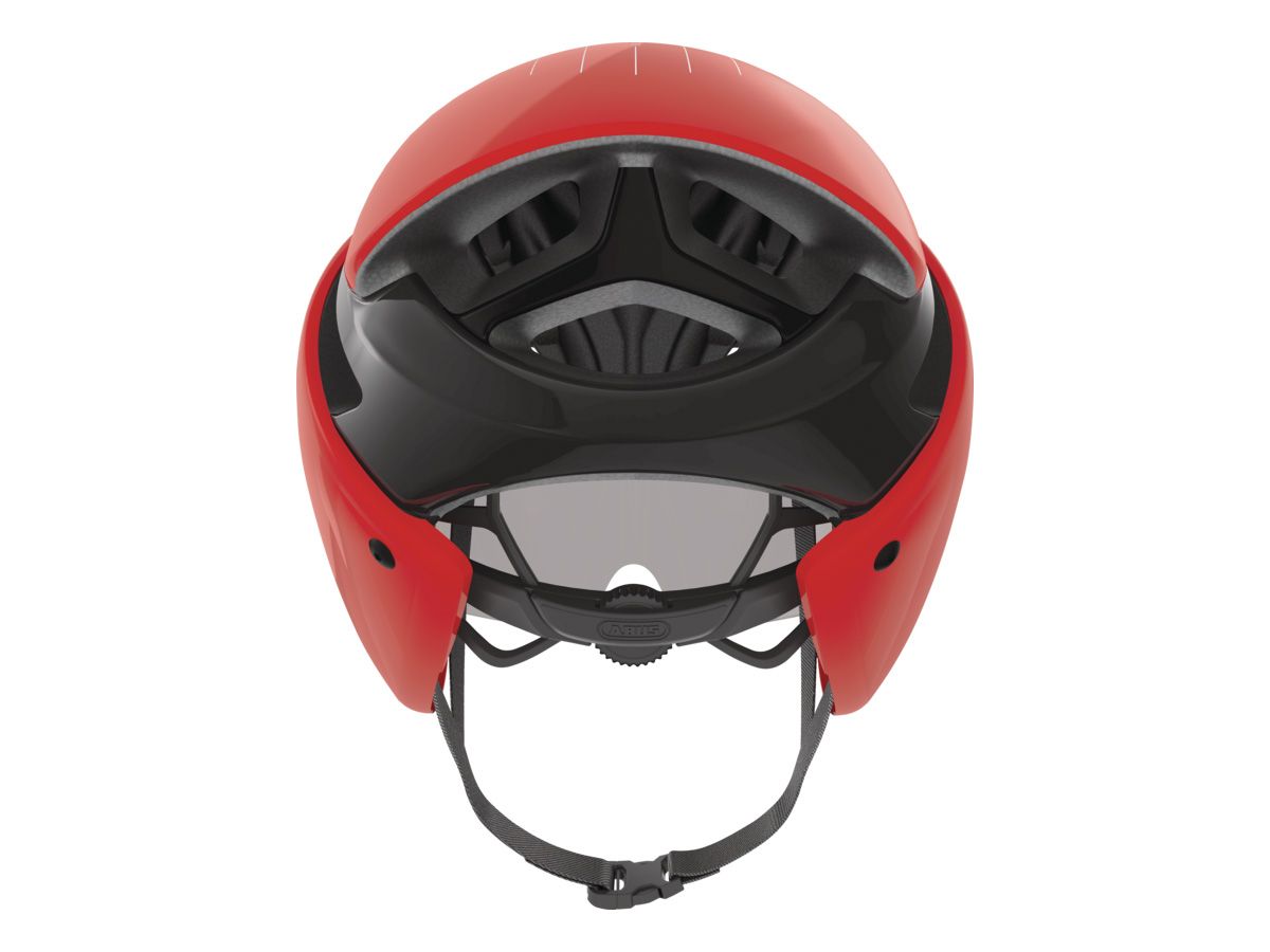 ABUS GAMECHANGER TRI 三鐵空力計時安全帽 烈焰紅 M