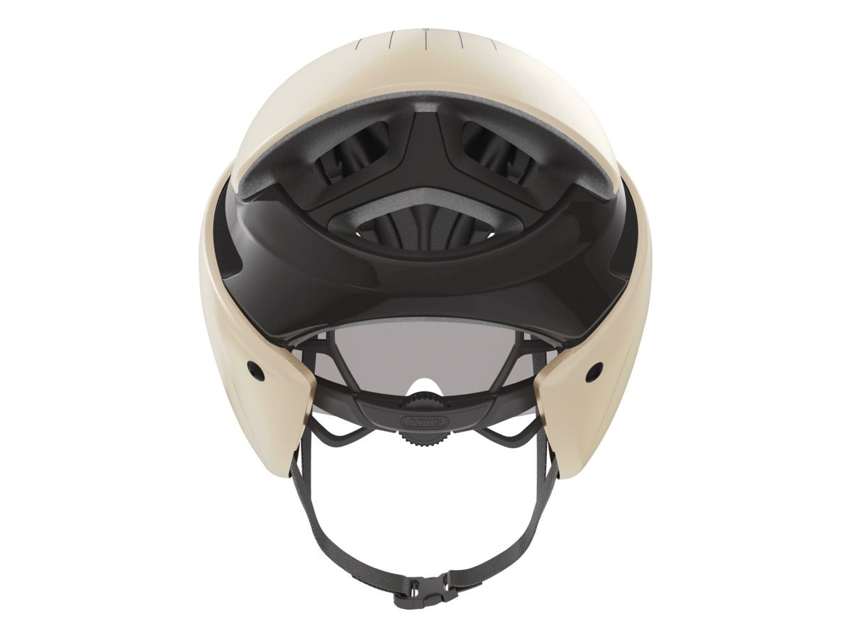 ABUS GAMECHANGER TRI 三鐵空力計時安全帽 香檳金 L