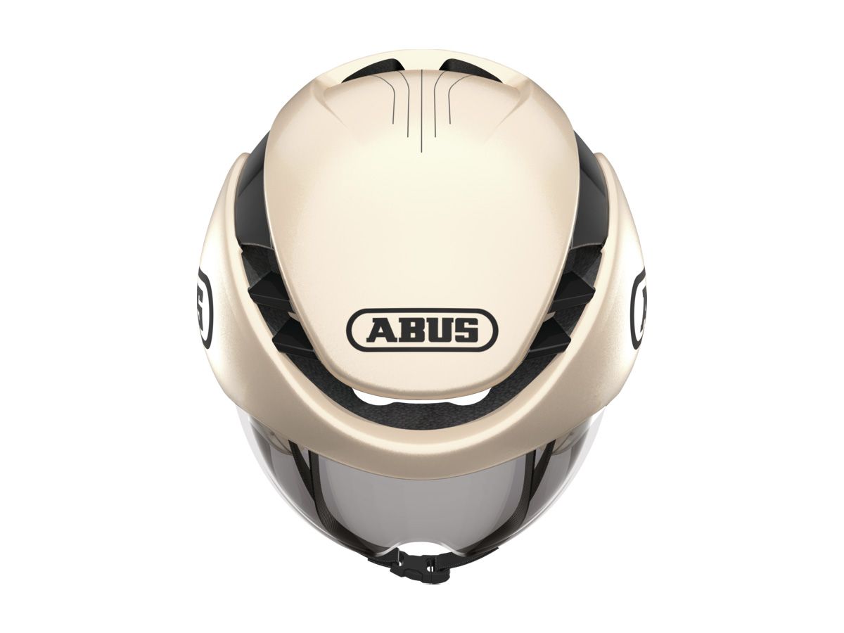 ABUS GAMECHANGER TRI 三鐵空力計時安全帽 香檳金 S