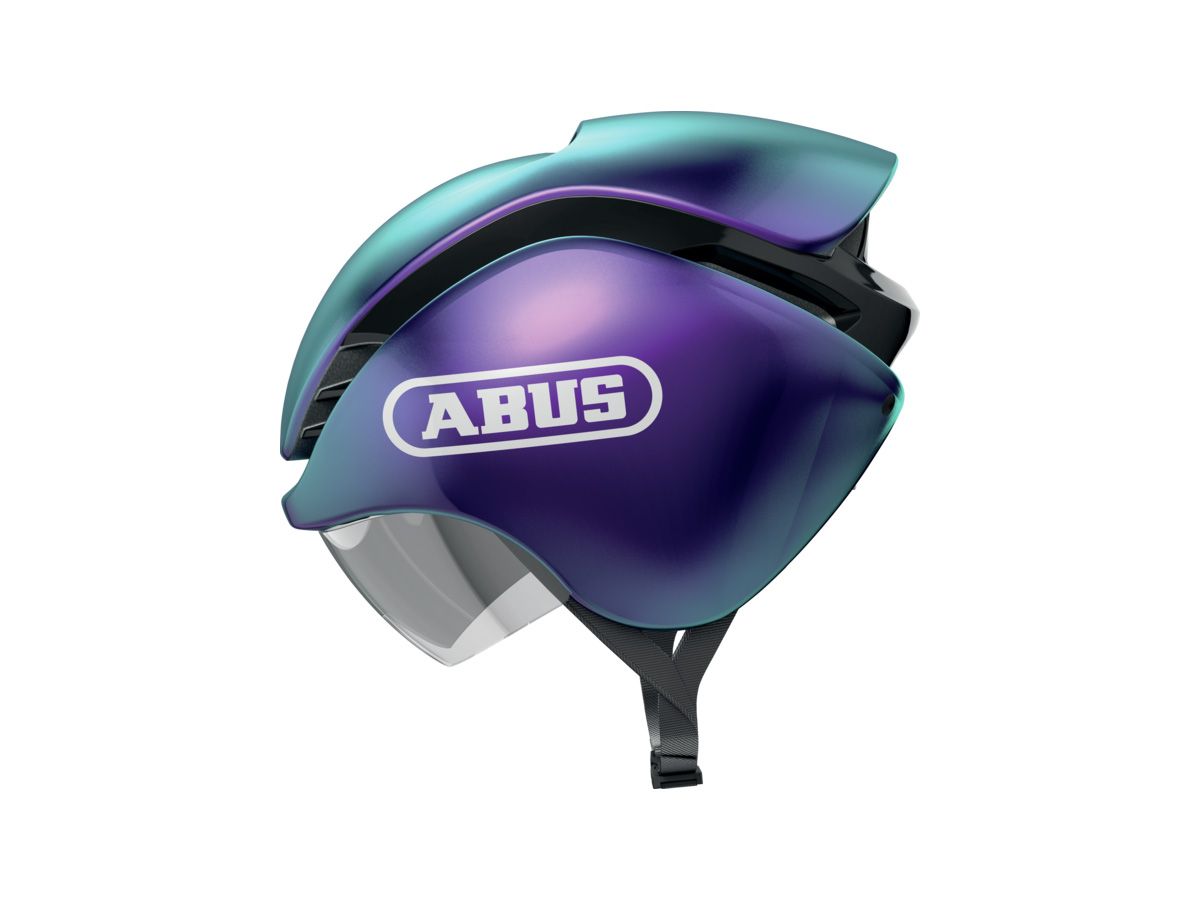 ABUS GAMECHANGER TRI 三鐵空力計時安全帽 炫彩紫 M