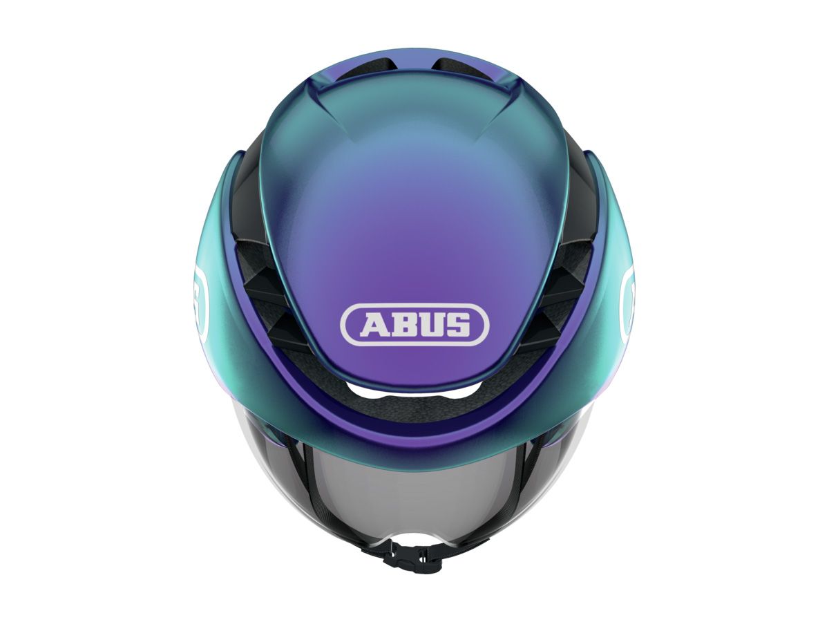 ABUS GAMECHANGER TRI 三鐵空力計時安全帽 炫彩紫