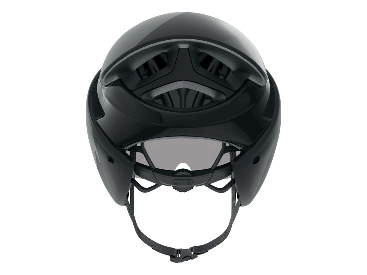 ABUS GAMECHANGER TRI 三鐵空力計時安全帽 亮黑 L