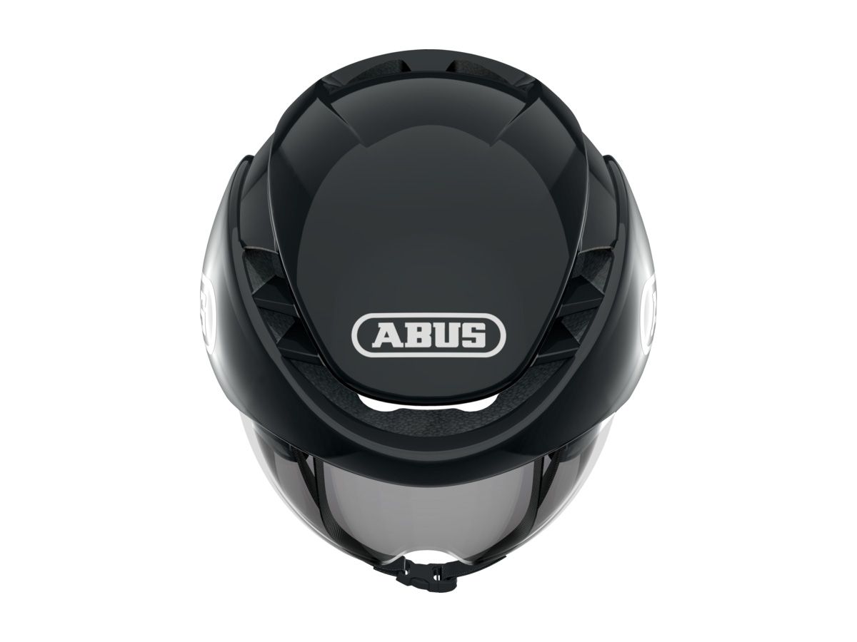 ABUS GAMECHANGER TRI 三鐵空力計時安全帽 亮黑 M