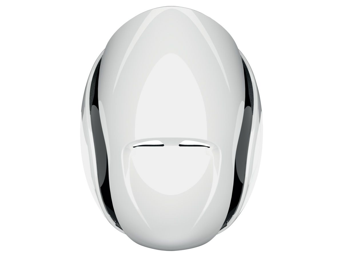 ABUS GAMECHANGER TRI 三鐵空力計時安全帽 亮白 L