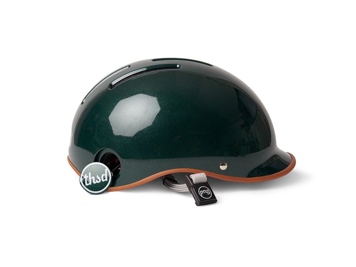 Thousand HERITAGE 2.0 單車和滑板安全帽 - 賽車綠 S