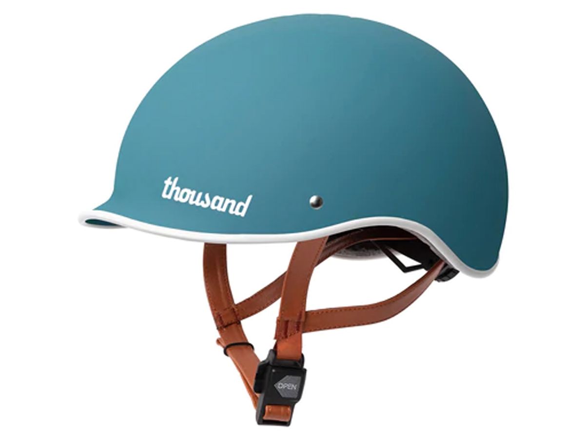 Thousand HERITAGE 單車和滑板安全帽 灣岸藍 M