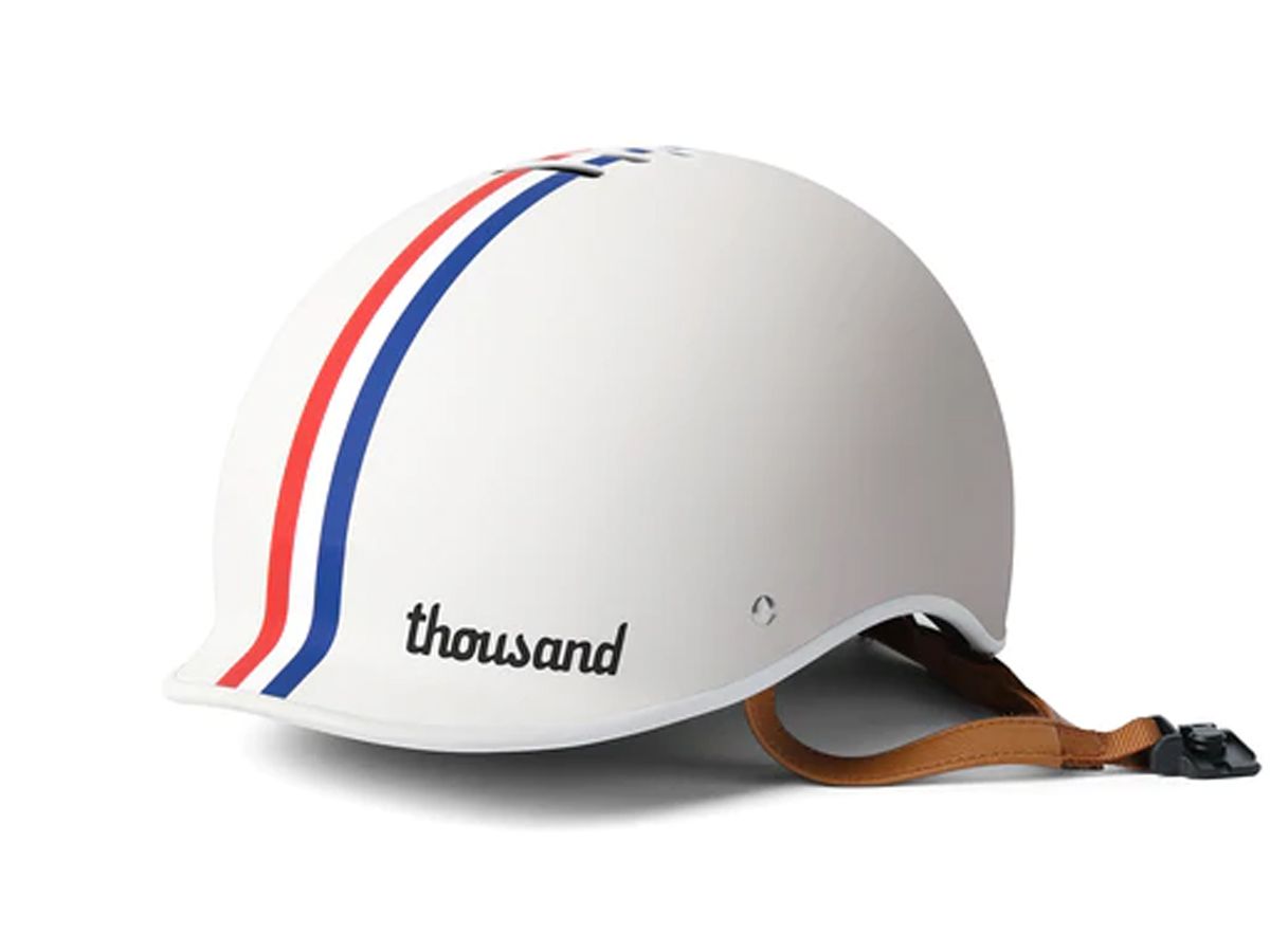 Thousand HERITAGE 單車和滑板安全帽 奶油白 M