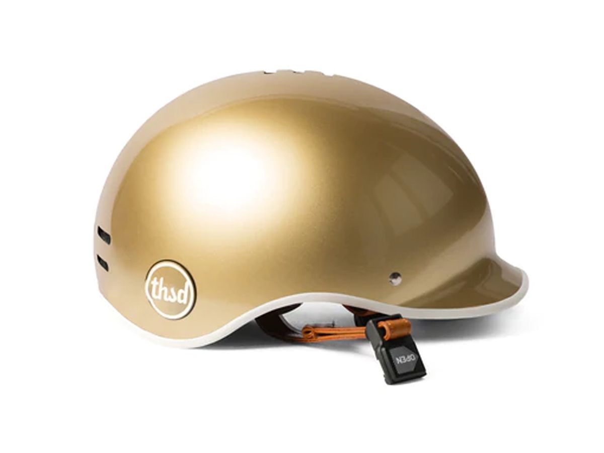Thousand HERITAGE 單車和滑板安全帽 態度金 L