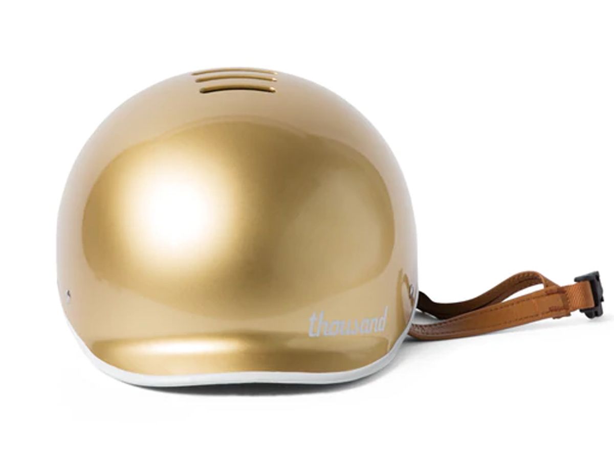 Thousand HERITAGE 單車和滑板安全帽 態度金 S