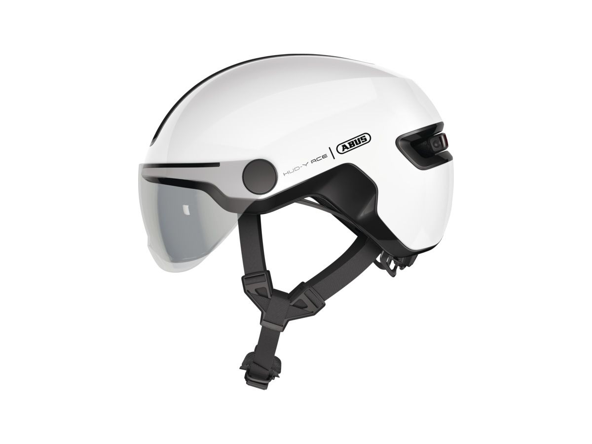 ABUS HUD-Y ACE 都會通勤安全帽 亮白
