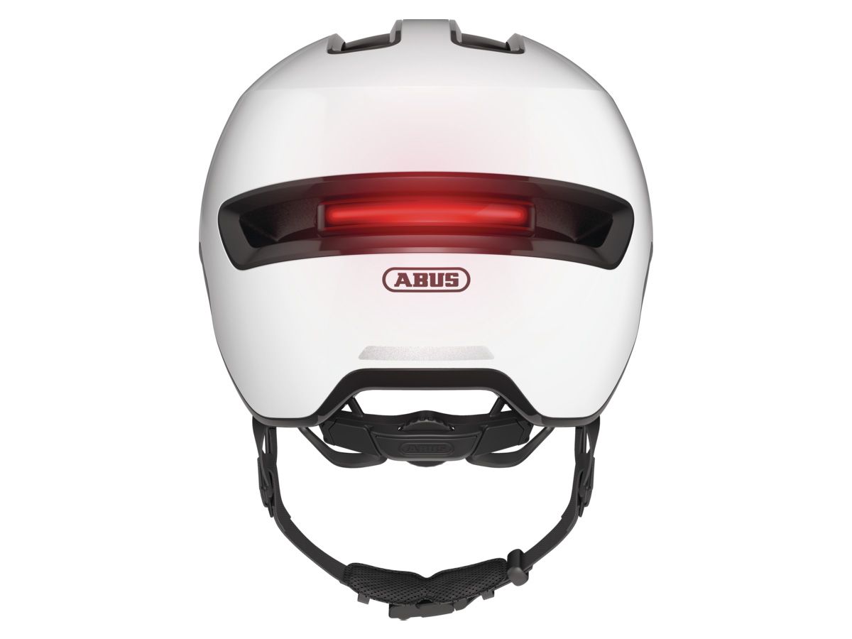 ABUS HUD-Y ACE 都會通勤安全帽 亮白 M