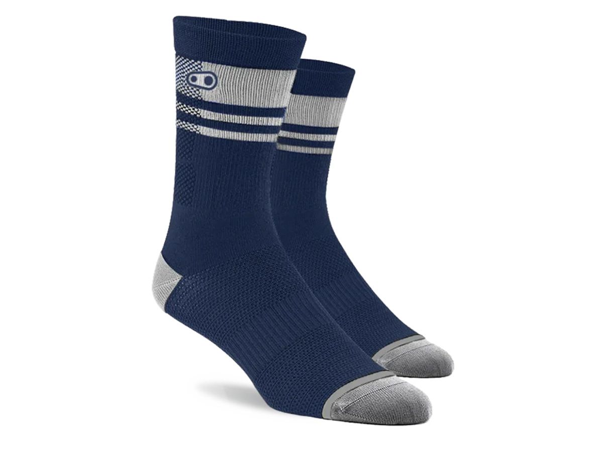 Crankbrothers ICON 越野車襪 藍色 L/XL