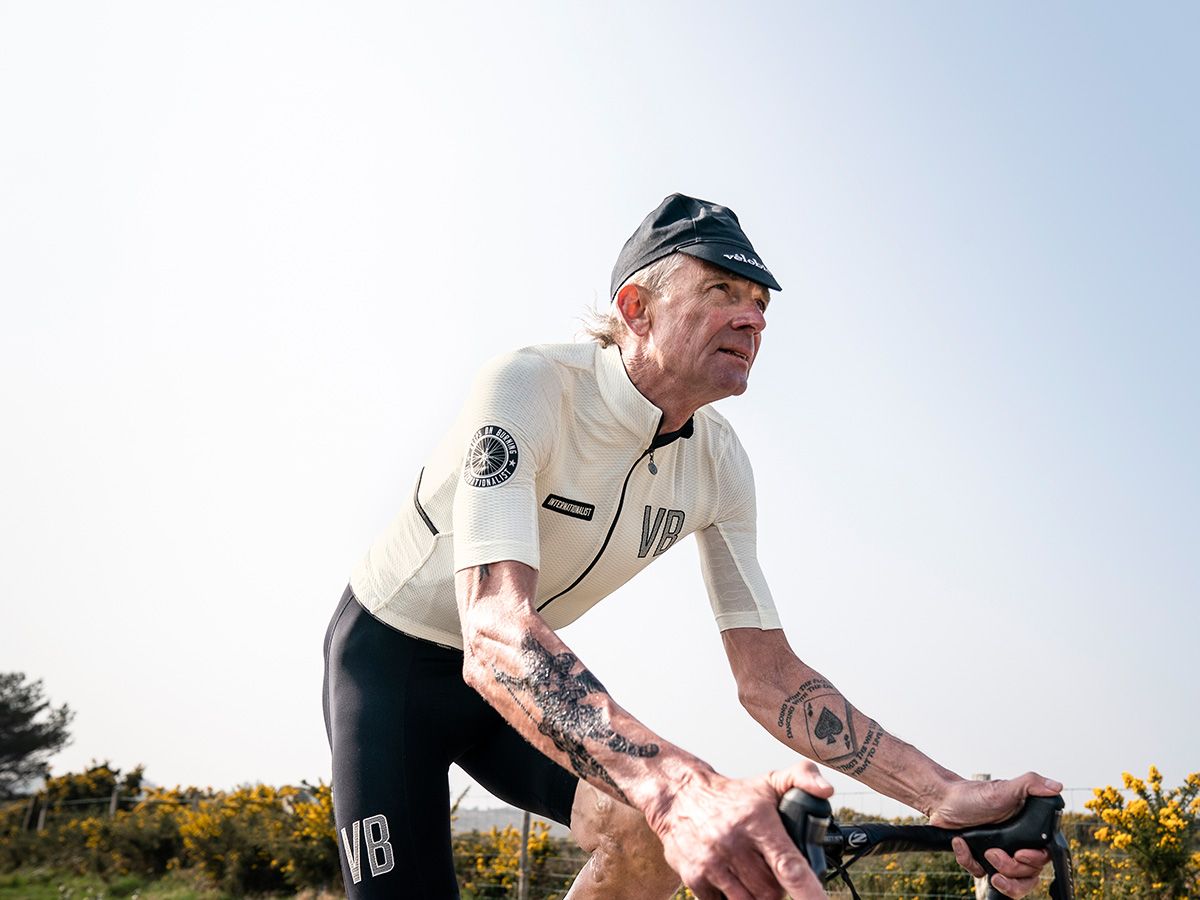 Internationalist  男款春夏車衣 奶油白 M