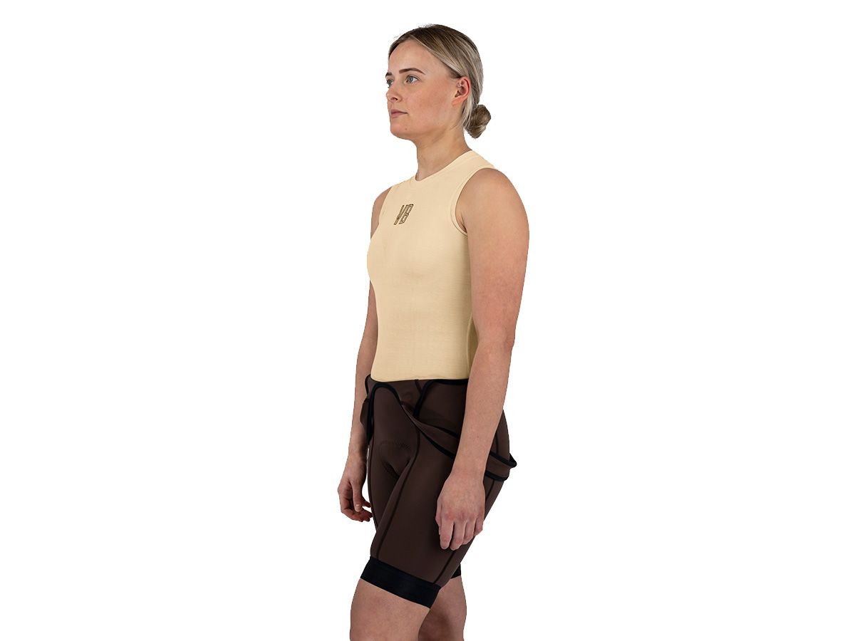 VB Jasper Women Base Layer 女款無袖底衫 奶油白 XXS