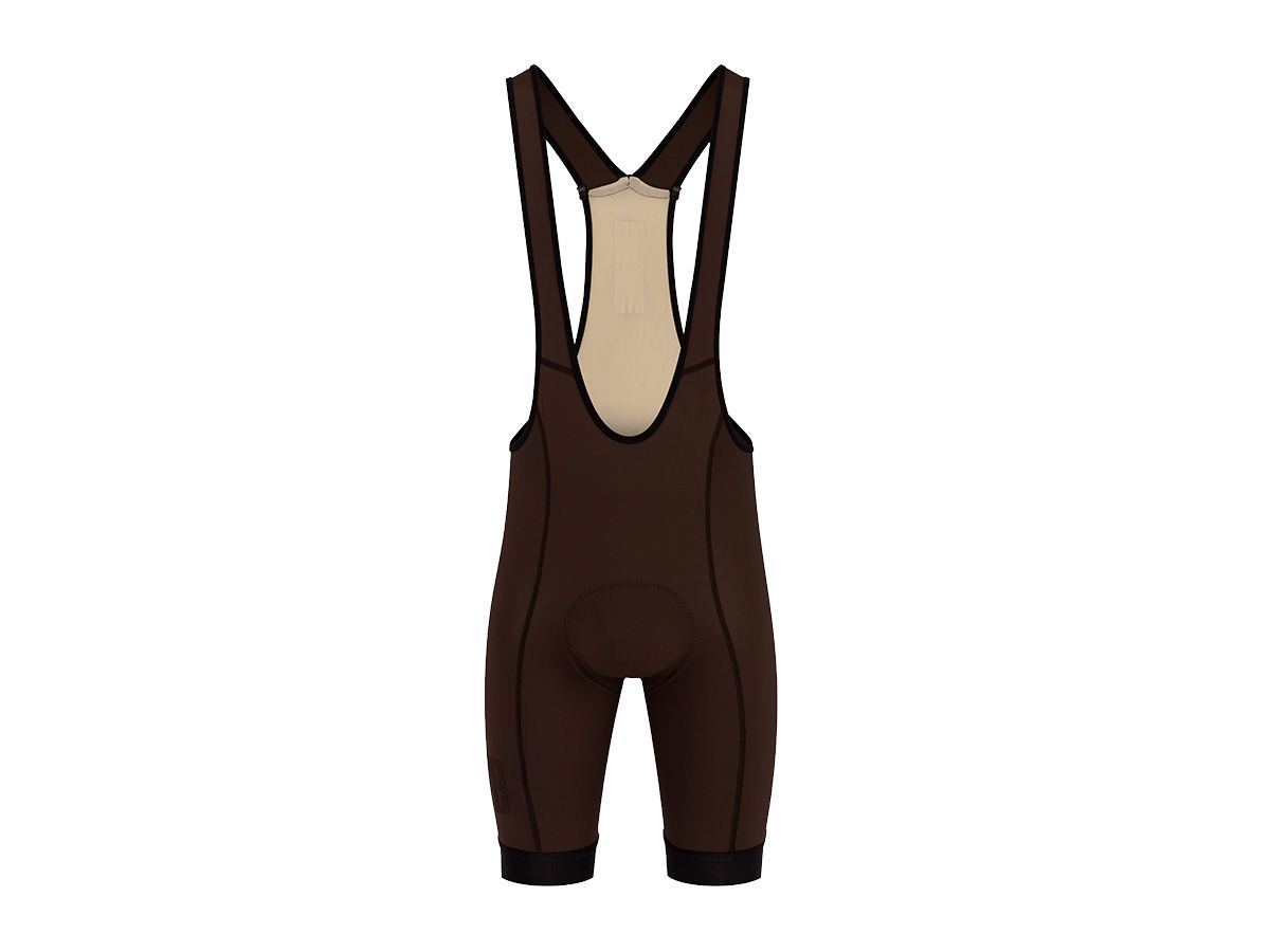 VB Jasper Women Bib Shorts 女款夏季吊帶車褲 深木棕