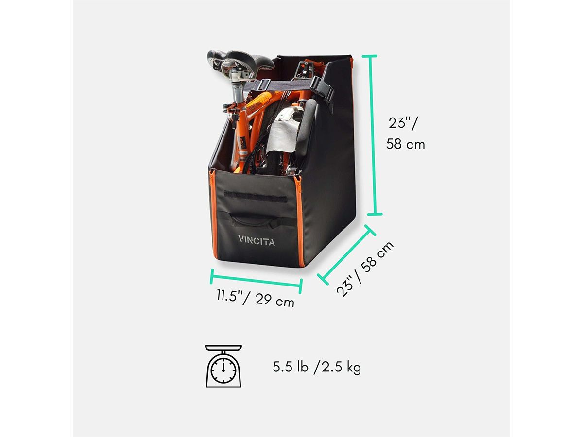Vincita KEEPER BIKE BOX Brompton 專用置車箱 - 黑色