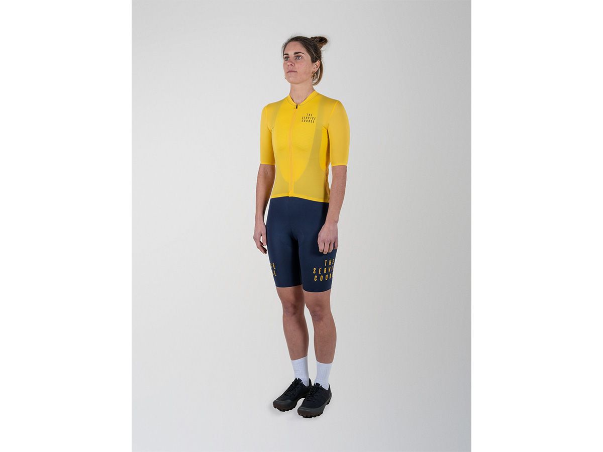 TSC 夏季輕量女性車褲 / 夜藍 XL