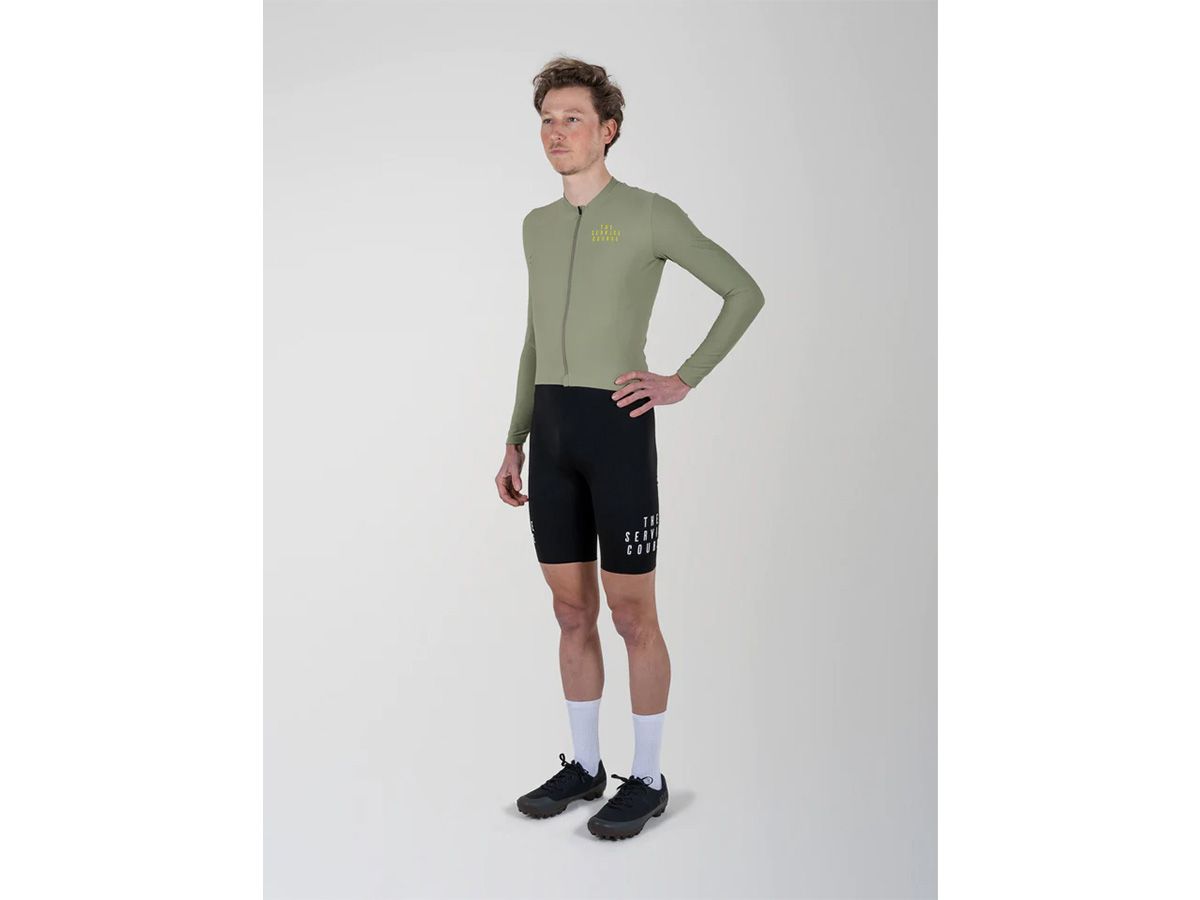 TSC 夏季輕量男性車褲 / 太空黑 M