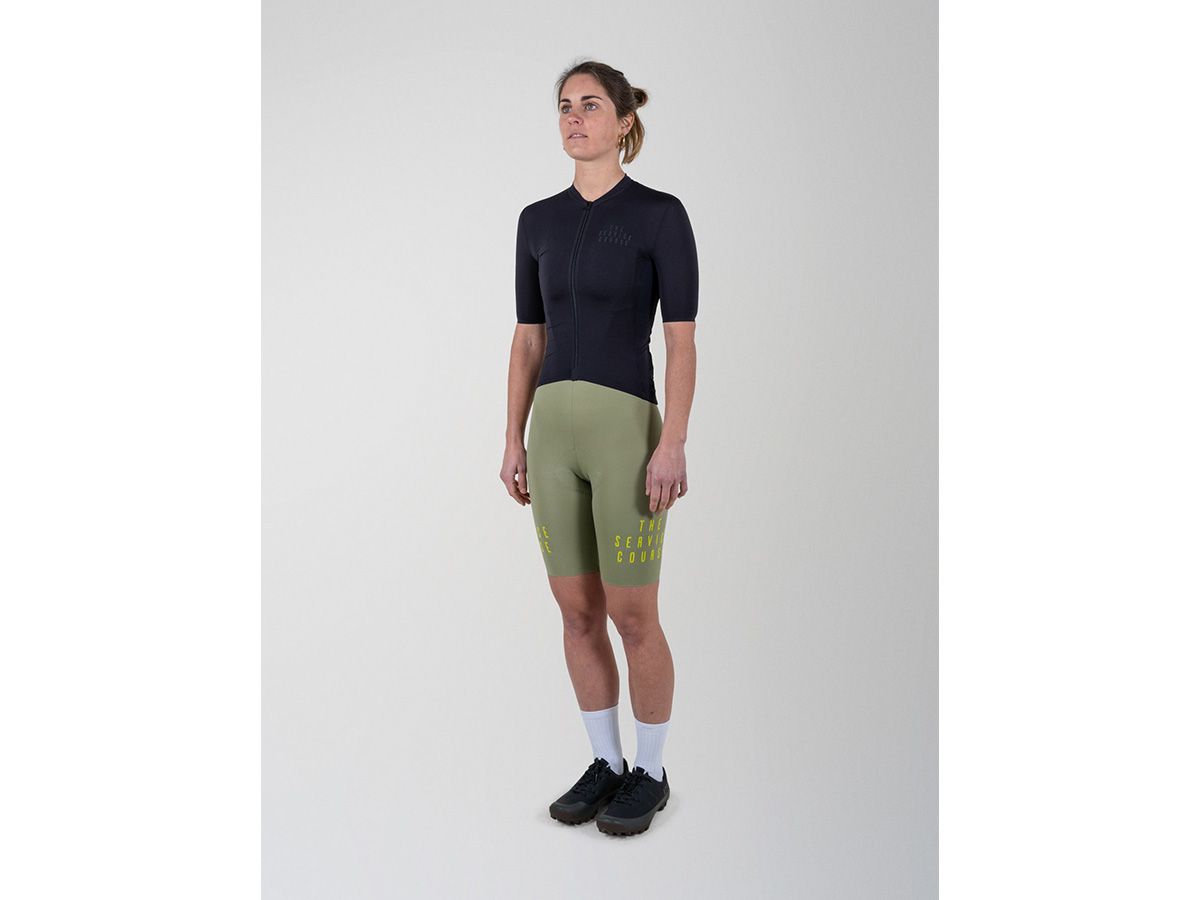 TSC 夏季輕量女性車褲 / 橄欖綠 L