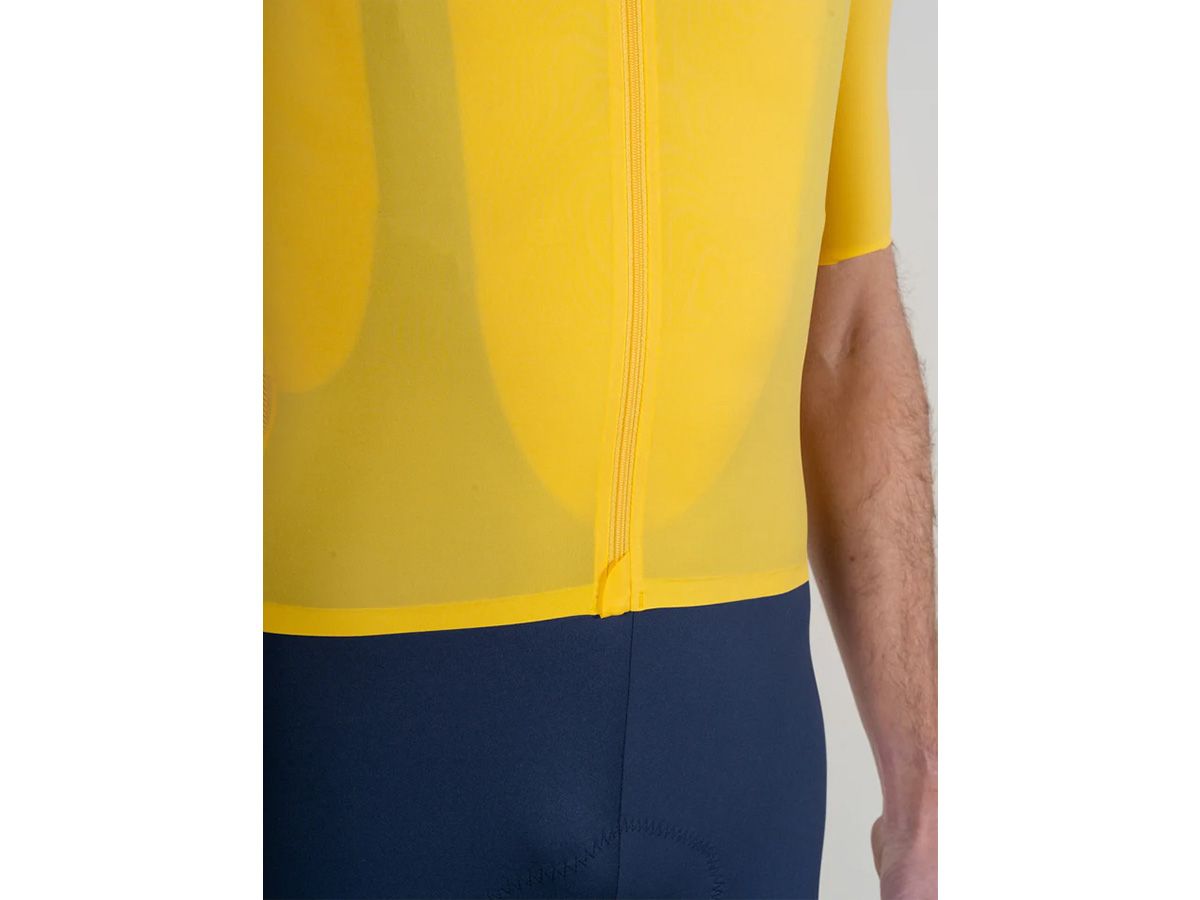 TSC 夏季短袖輕量男性車衣 / 亮黃