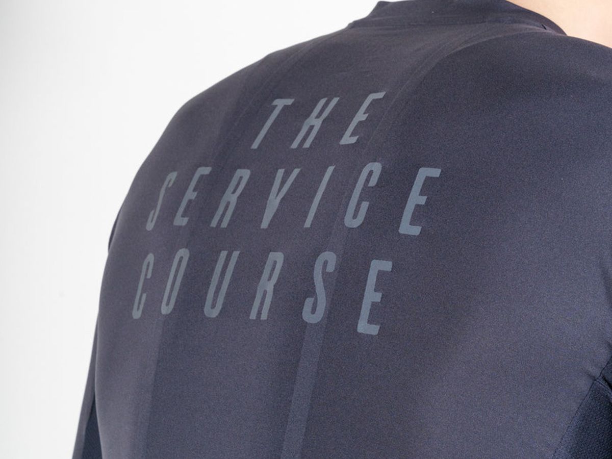 TSC 夏季短袖輕量男性車衣 / 太空黑 M