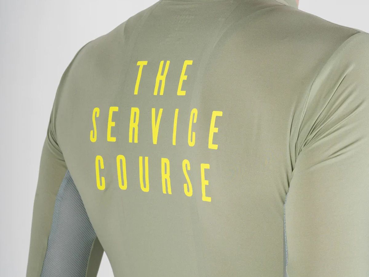 TSC 夏季短袖輕量男性車衣 / 橄欖綠 XL