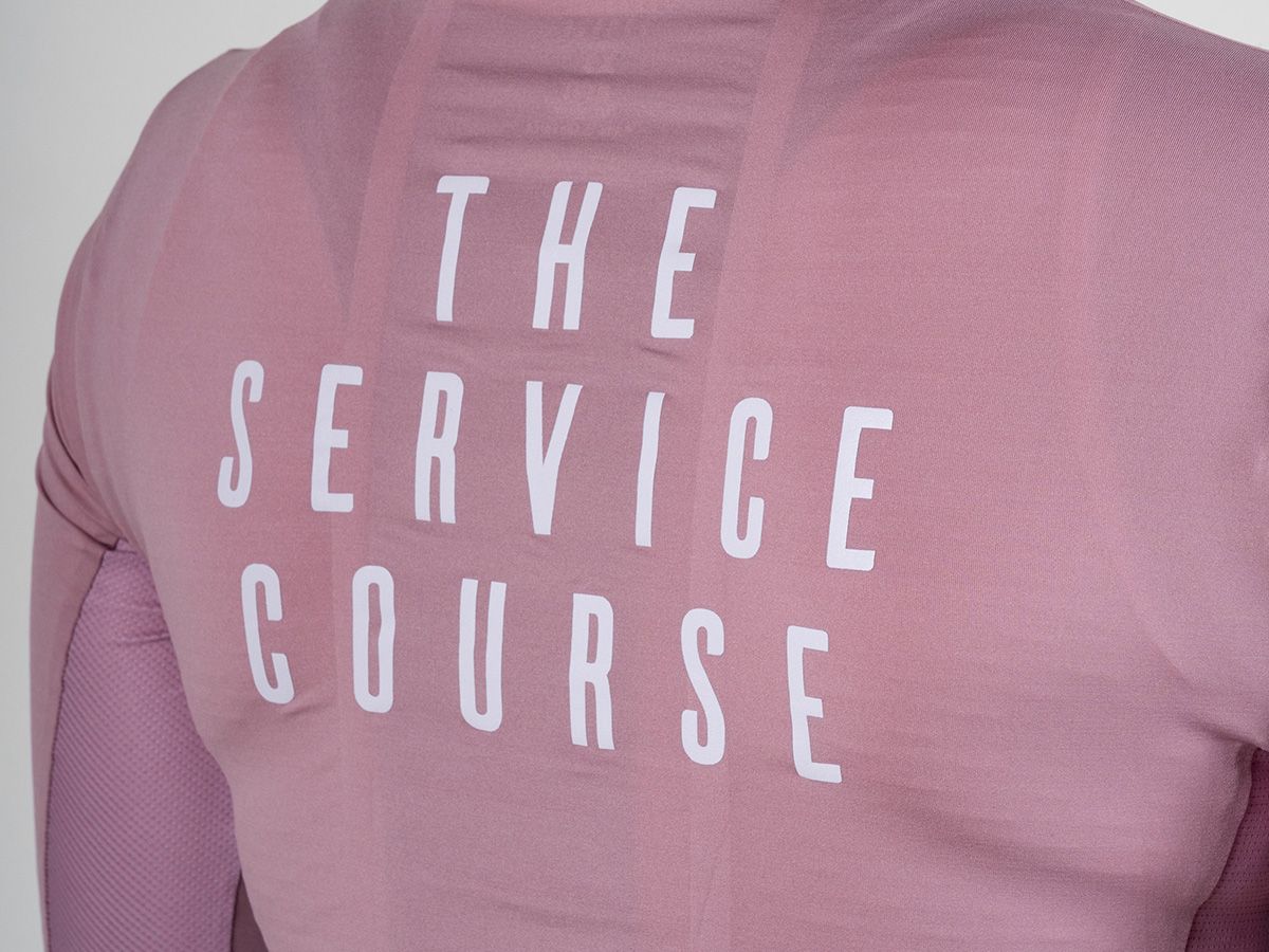  TSC 夏季短袖輕量女性車衣 / 粉紫 S