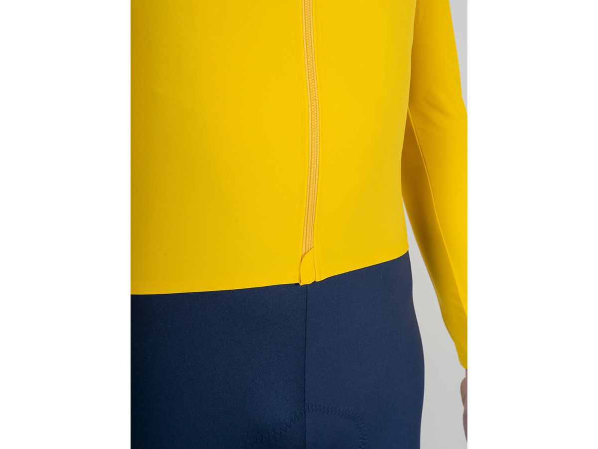 TSC 長袖訓練男性車衣 / 亮黃 L