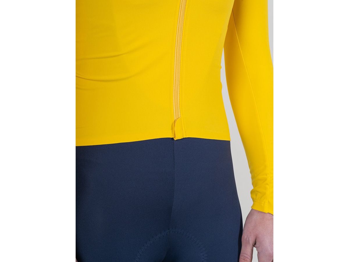 TSC 長袖訓練女性車衣 / 亮黃
