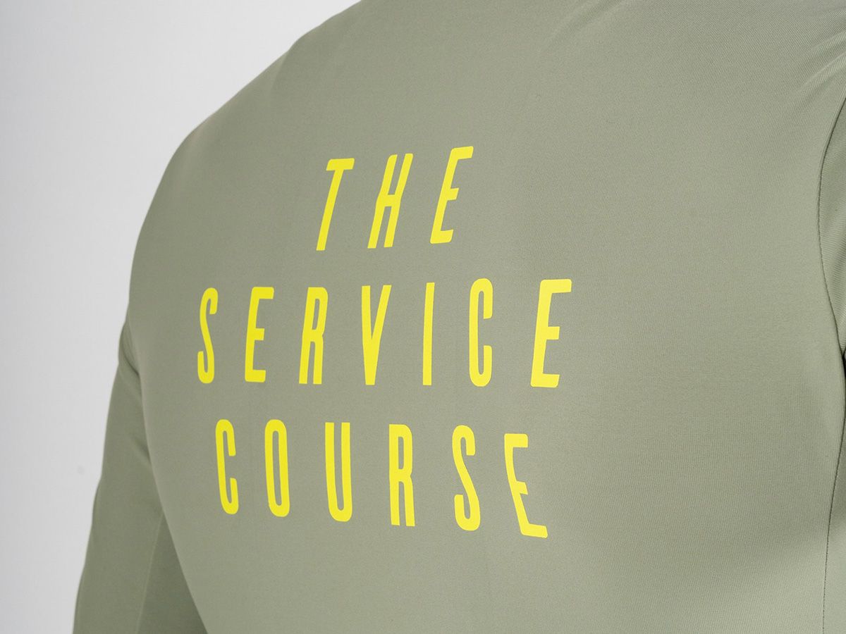 TSC 長袖訓練男性車衣 / 橄欖綠