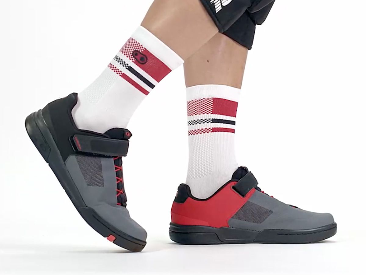 Crankbrothers卡鞋 - Mallet Speedlace 綁帶 紅色 US11