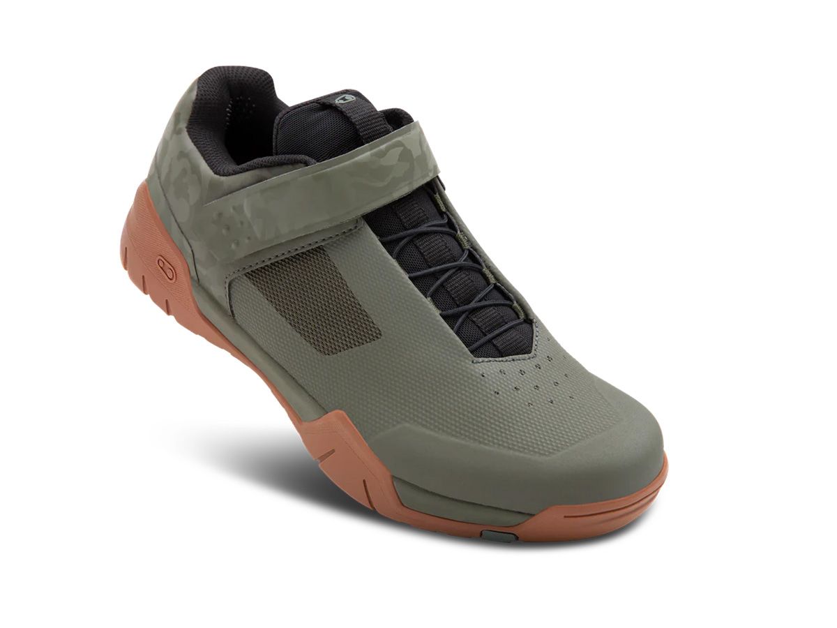 Crankbrothers卡鞋 - Mallet E Speed Lace 彈性鞋帶 軍綠色 US12