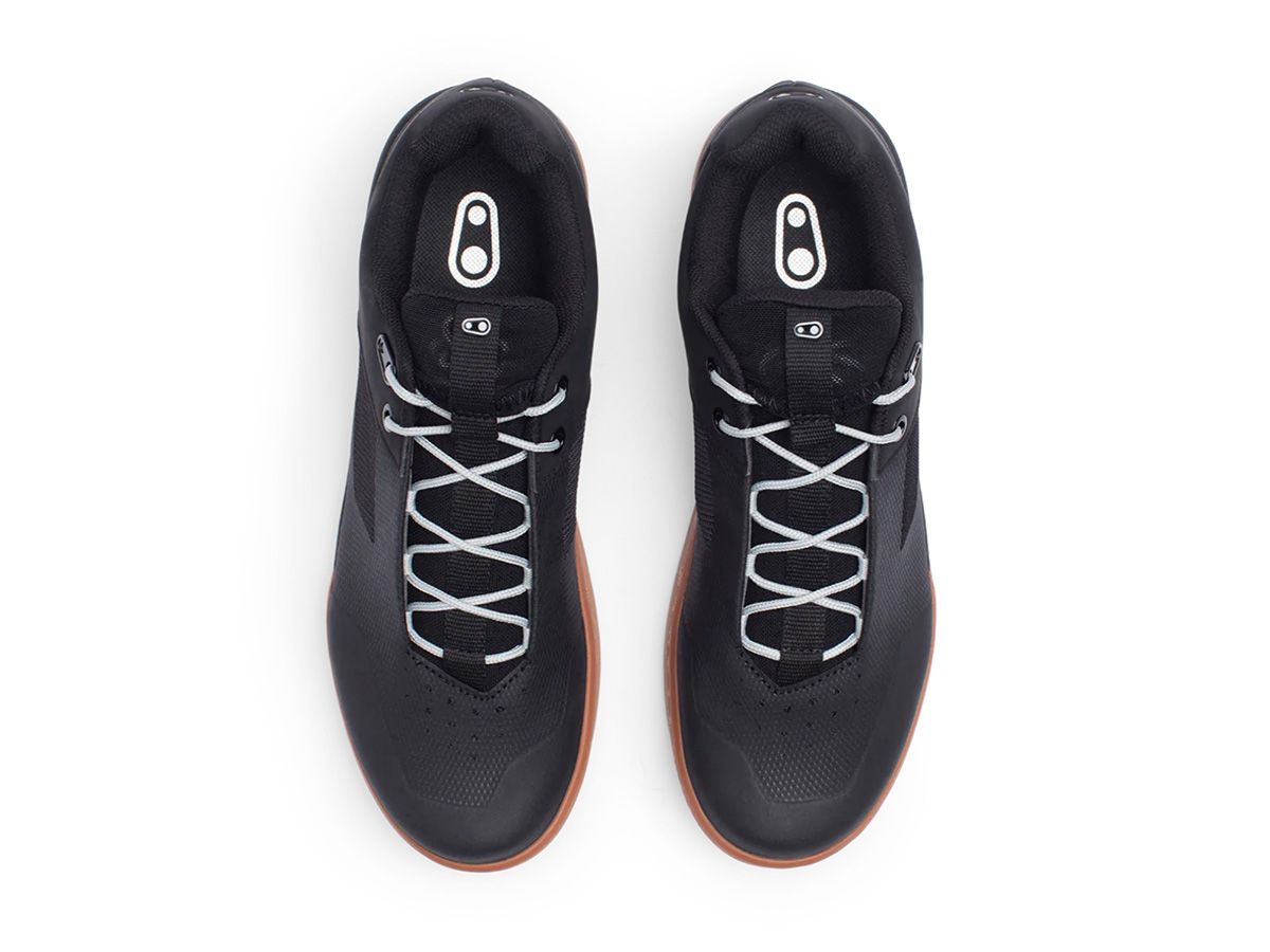 Crankbrothers平踏鞋 - Stamp Lace 鞋帶 黑銀色 US10