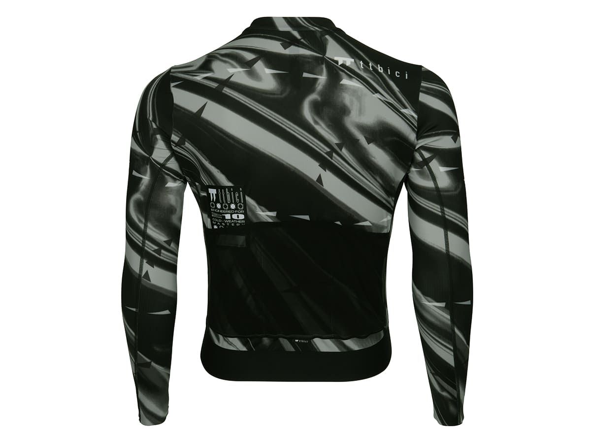 a Line Men's Altitude LS Team Jersey 男款車隊版長袖車衣 / 麥拉銀 S