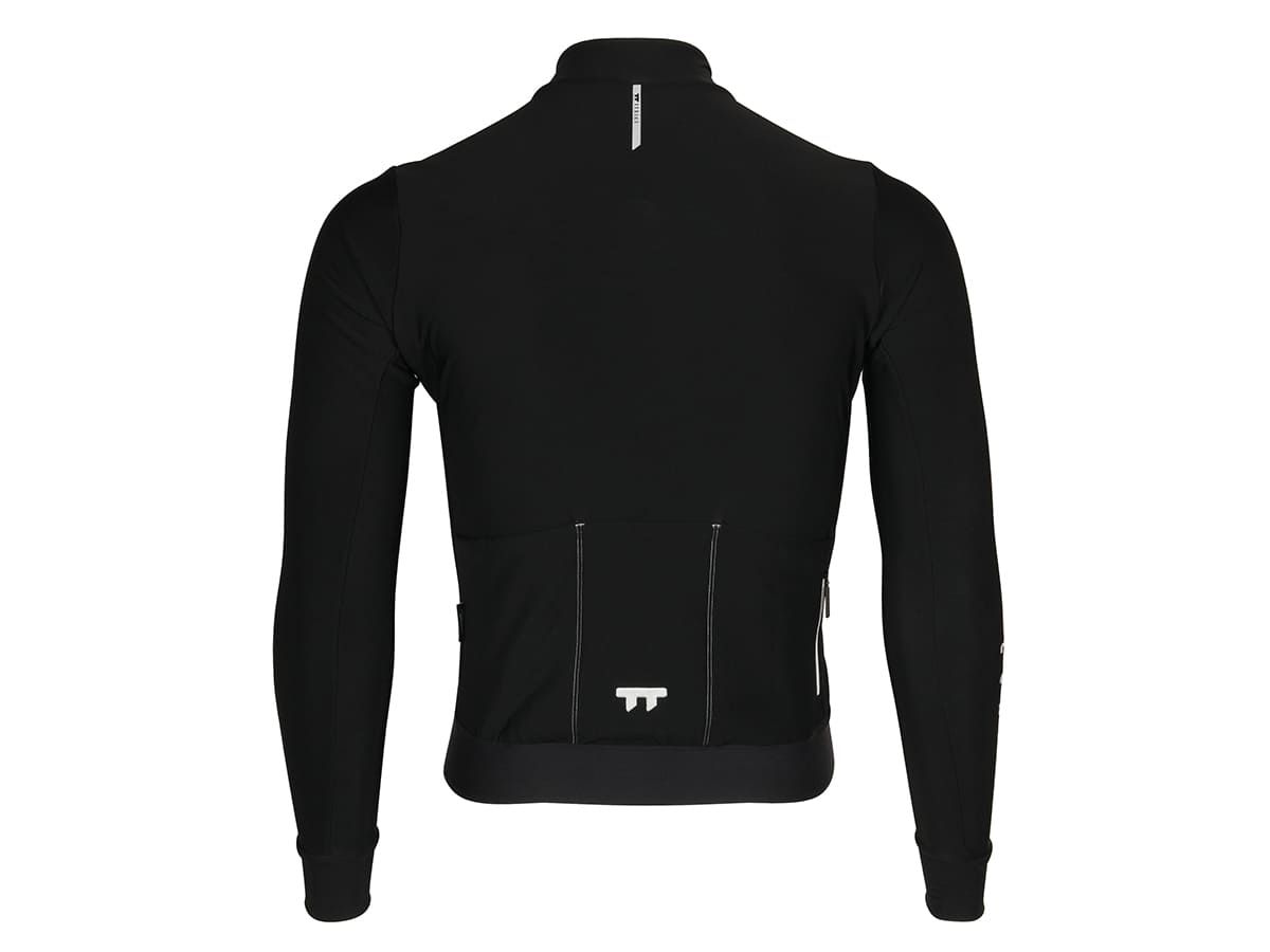 e Line Men's Classic Thermal Ls Jersey 男款經典保暖長袖車衣 / 黑色 XL