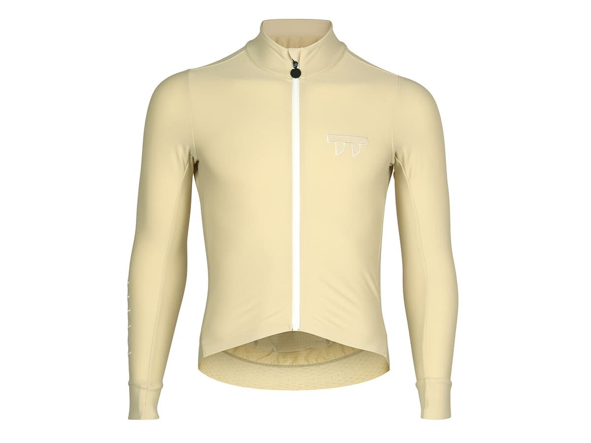 e Line Men's Classic Thermal Ls Jersey 男款經典保暖長袖車衣 / 奶油白 2XL