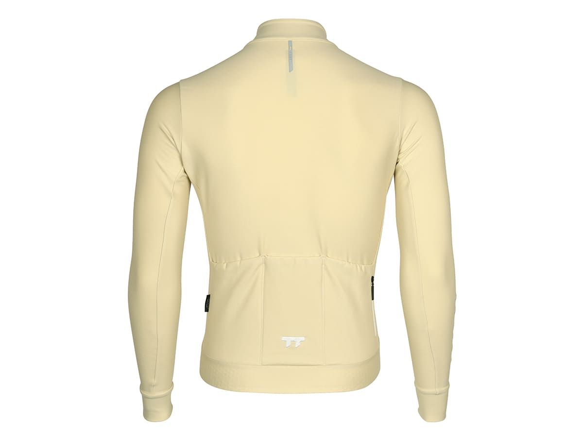 e Line Men's Classic Thermal Ls Jersey 男款經典保暖長袖車衣 / 奶油白 XS