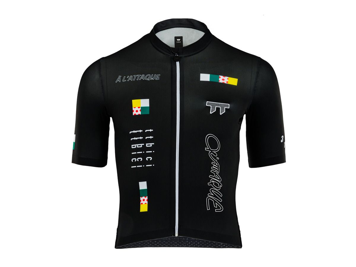 ttbici x TDFSG Men's Jersey 男款TDFSG聯名車衣 / 黑色 XS