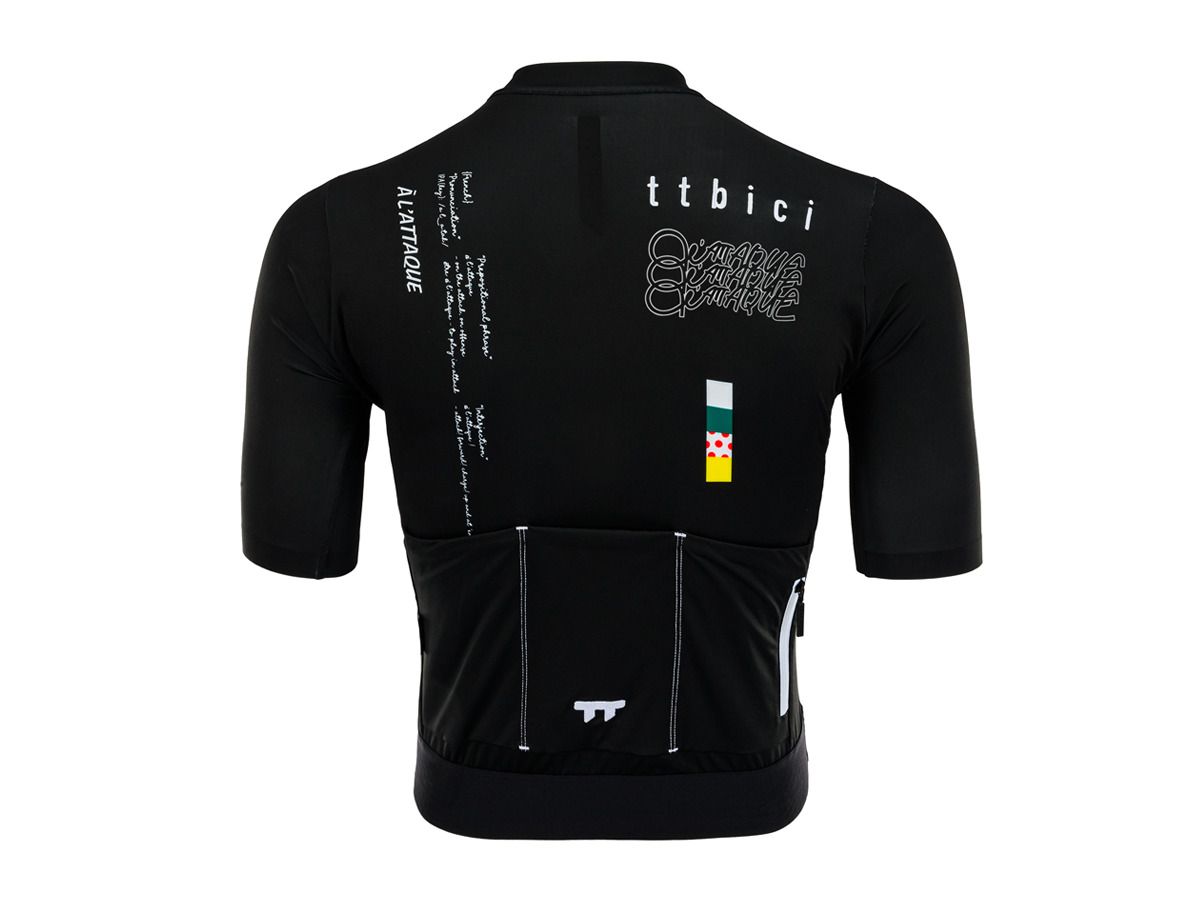 ttbici x TDFSG Men's Jersey 男款TDFSG聯名車衣 / 黑色 XS